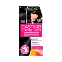 Oferta de Coloração Casting Creme Gloss Preto 200 por R$22,9 em Ikesaki