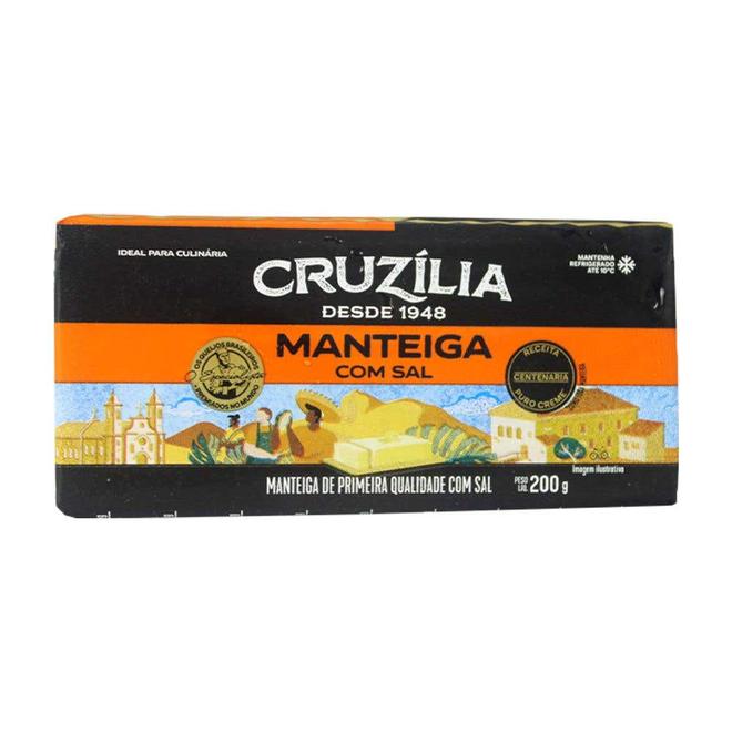 Oferta de Manteiga com Sal Tablete Cruzília Unidade por R$13,99 em Hortifruti