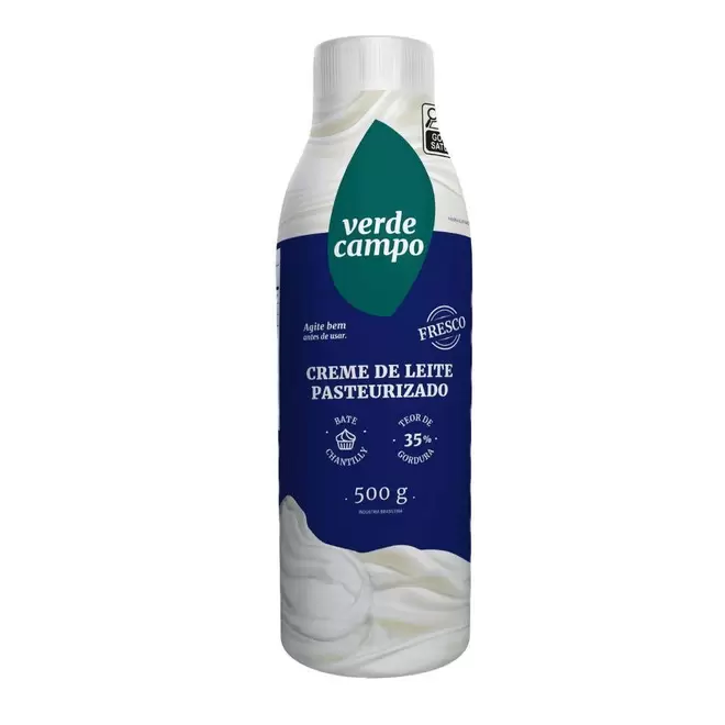 Oferta de Creme de Leite Verde Campo 500g por R$24,99 em Hortifruti