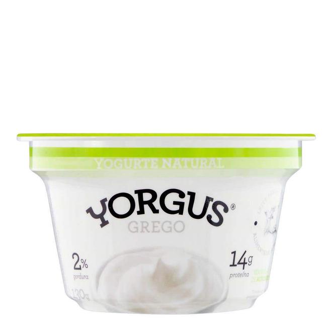 Oferta de Iogurte 2% Natural Yorgus 130g por R$7,99 em Hortifruti