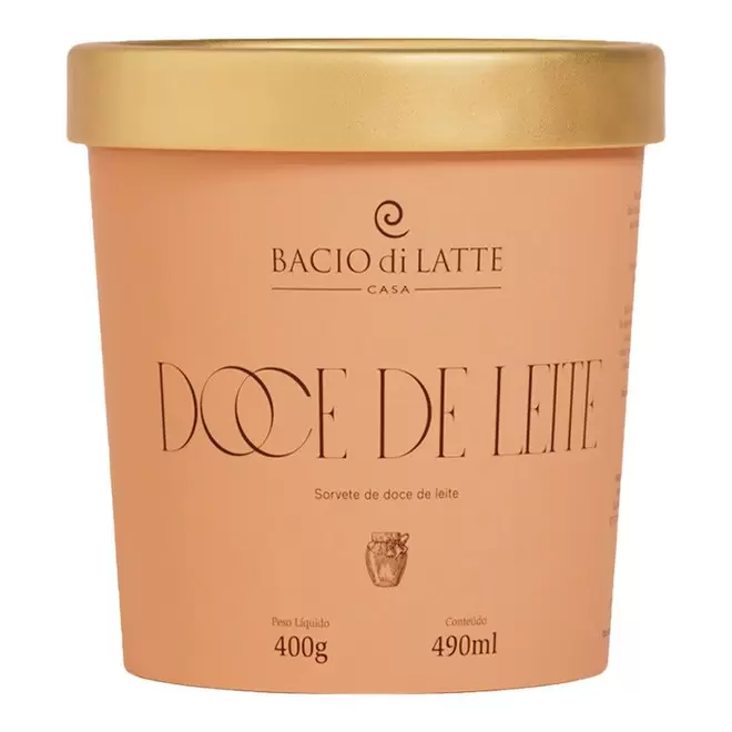 Oferta de Sorvete de Doce de Leite Bacio di Latte Pote por R$44,99 em Hortifruti