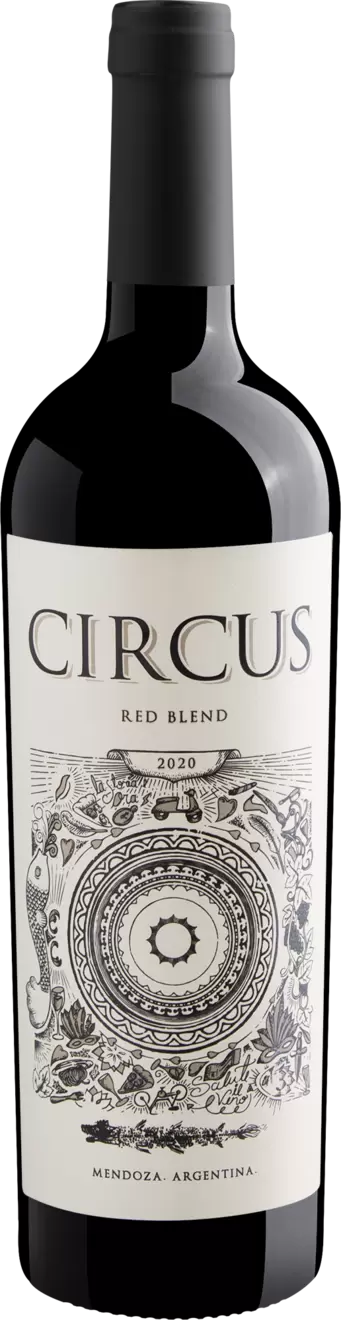 Oferta de Circus Red Blend 2020 750mL por R$89,11 em Grand Cru