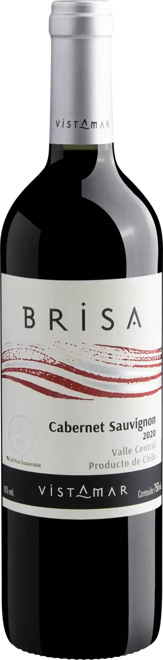 Oferta de Vistamar Brisa Cabernet Sauvignon 2020 750mL por R$78,9 em Grand Cru