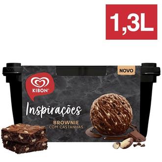 Oferta de Sorvete Inspirações Brownie Kibon 1,3L por R$37,9 em GoodBom