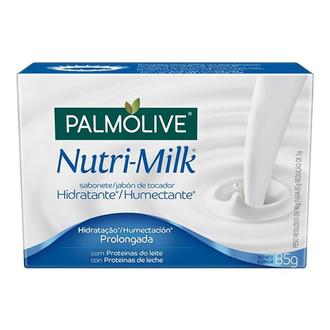 Oferta de Sabonete Nutri-Milk Hidratação Prolongada Palmolive 85g por R$3,99 em GoodBom