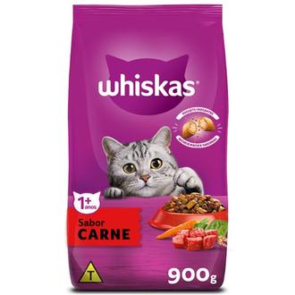 Oferta de Ração para Gatos Adultos Sabor Carne Whiskas 900G por R$31,99 em GoodBom