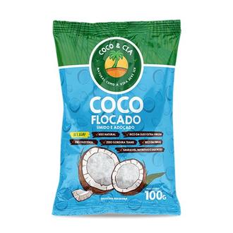 Oferta de Coco Flocado Úmido e Adoçado Coco e Cia 100G por R$6,79 em GoodBom