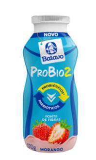 Oferta de Iogurte Semidesnatado Morango Probio 2 Batavo 170g por R$2,99 em GoodBom
