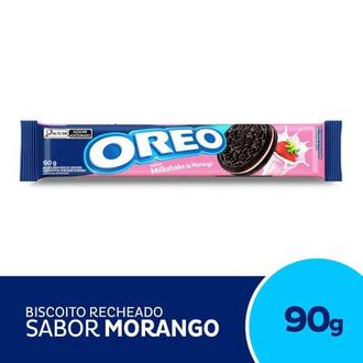 Oferta de Biscoito Recheado Milkshake de Morango Oreo 90g por R$3,99 em GoodBom
