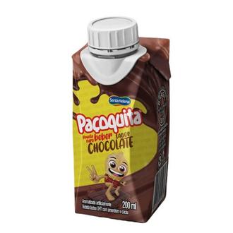 Oferta de Bebida Láctea Paçoquita Sabor Chocolate Santa Helena 200ml por R$3,99 em GoodBom
