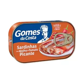 Oferta de Sardinhas com Molho de Tomate Picante Gomes da Costa 125g por R$4,49 em GoodBom