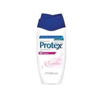 Oferta de Sabonete Líquido Antibacteriano Cream Protex 250ml por R$13,99 em GoodBom