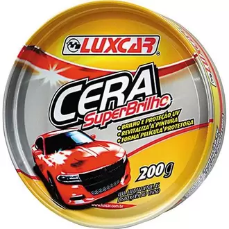 Oferta de Cera Pasta Luxcar Superbrilho Lata 200G por R$14,99 em GoodBom