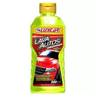 Oferta de Lava Auto Luxcar com Cera Embalagem 500Ml por R$10,99 em GoodBom