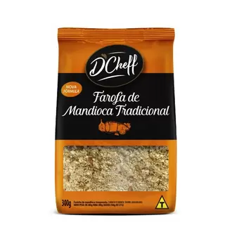 Oferta de Farofa de Mandioca Tradicional D'cheff 300g por R$7,99 em GoodBom