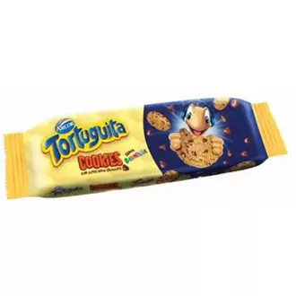 Oferta de Biscoito Cookie Baunilha Tortuguita Pacote 60g por R$2,39 em GoodBom