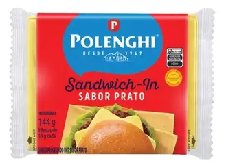 Oferta de Queijo Prato Fatiado Polenghi 144g por R$14,99 em GoodBom