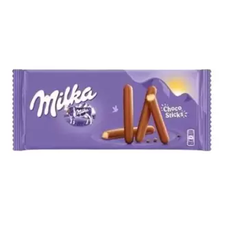 Oferta de Chocolate Lila Stix Milka 90g por R$14,98 em GoodBom