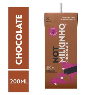 Oferta de Not Milkinho Chocolate Leite Vegetal Notco 200Ml por R$3,59 em GoodBom