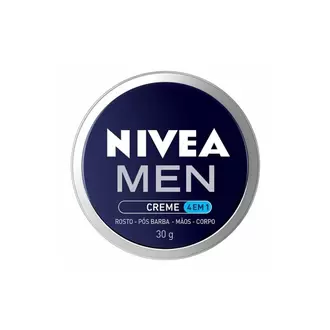 Oferta de Creme Hidratante Men 4 em 1 Nivea 30g por R$13,99 em GoodBom