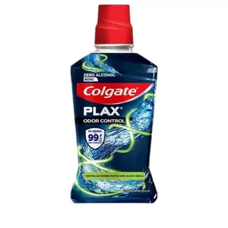 Oferta de Enxaguante Bucal Plax Odor Control sem Álcool Colgate 500Ml por R$15,99 em GoodBom