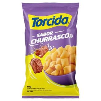 Oferta de Salgadinho Churrasco Torcida 210G por R$8,71 em GoodBom