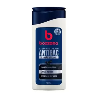 Oferta de Sabonete Líquido Antibac Carvão Ativado Bozzano 240ml por R$9,8 em GoodBom