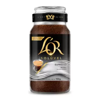 Oferta de Café Solúvel em Pó Espresso Lor Vidro 100G por R$26,14 em GoodBom