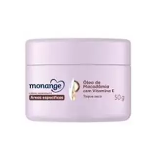 Oferta de Creme Hidratante com Óleo de Macadâmia Monange 50G por R$15,25 em GoodBom