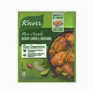 Oferta de Tempero em Pó de Limão com Orégano Meu Assado Knorr 25G por R$8,16 em GoodBom