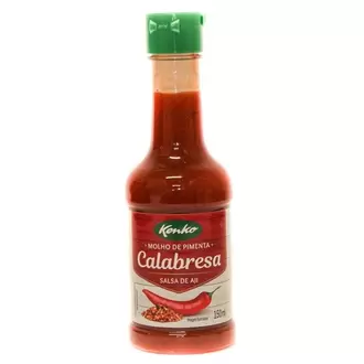 Oferta de Molho de Pimenta Calabresa Kenko Embalagem 150Ml por R$4,24 em GoodBom