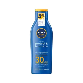 Oferta de Protetor Solar Protect & Hidrata Fps 30 Nivea Sun 200ml por R$27,24 em GoodBom