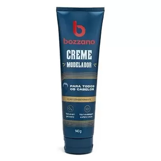 Oferta de Creme Modelador para Cabelo Bozzano 140G por R$19,61 em GoodBom