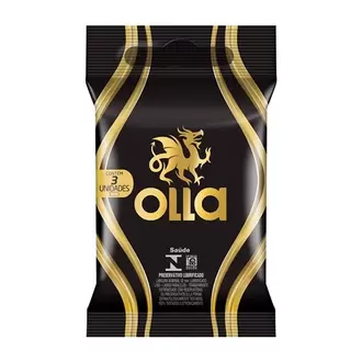 Oferta de Preservativo Olla Lubrificado 3Un por R$8,71 em GoodBom