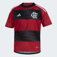 Oferta de Camisa 1 CR Flamengo 23/24 Infantil por R$129,99 em Adidas