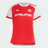 Oferta de Camisa 1 SC Internacional Feminina 24 por R$279,99 em Adidas