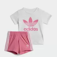 Oferta de Conjunto Shorts Camiseta Infantil por R$119,99 em Adidas