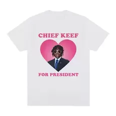 Oferta de Rapper chefe Keef masculino para presidente por R$25,57 em AliExpress