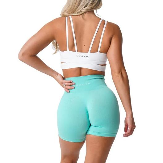 Oferta de Nvgtn Seamless Pro Spandex Shorts para mulheres por R$42,19 em AliExpress