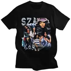 Oferta de Rapper feminina SZA CTRL X SOS álbum com estampa por R$4,99 em AliExpress