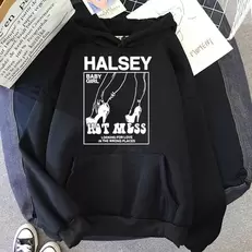 Oferta de Halsey-moletom unissex feminino por R$44,05 em AliExpress