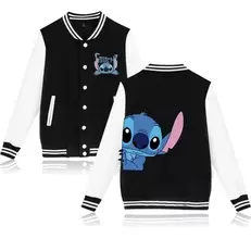 Oferta de Moletom Disney Stitch para homens e mulheres por R$72,36 em AliExpress