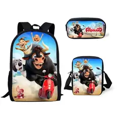 Oferta de 3D Ferdinand Estudante Bolsas Escolares por R$109,9 em AliExpress