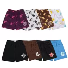 Oferta de Edelson-shorts básicos para homens e mulheres por R$13,75 em AliExpress