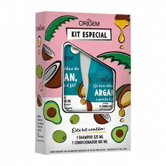 Oferta de Kit Shampoo 325Ml e Condicionador 180Ml Origem Argan Kit 2 Unidades por R$15,99 em Almeida Mercados