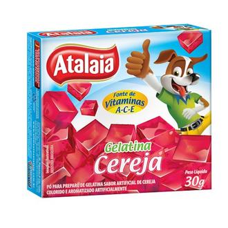 Oferta de Gelatina Atalaia Cereja Embalagem 30G por R$1,29 em Almeida Mercados