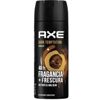 Oferta de Desodorante Masculino Dark Temptation Chocolate Axe 150Ml por R$11,99 em Almeida Mercados