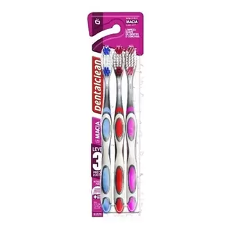 Oferta de Escova Dental Metallic Plus Dentalclean Macia Leve 3 Pague 2 por R$18,99 em Almeida Mercados