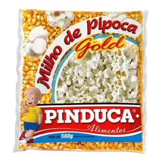 Oferta de Milho para Pipoca Pinduca Gold Pacote 500g por R$4,49 em Almeida Mercados