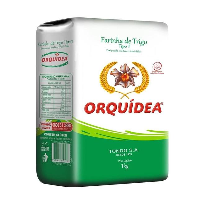 Oferta de Farinha de Trigo ORQUÍDEA 1kg por R$3,74 em Angeloni